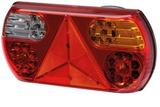 2VP 357 016-011 Lampa tylna zespolona (kierunkowskaz, stop, przeciwmgłowe, wsteczny, oświetlenie, tylne) LED ValueFit 12V